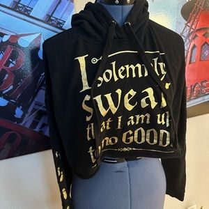 Harry Potter cropped sweatshirt size medium